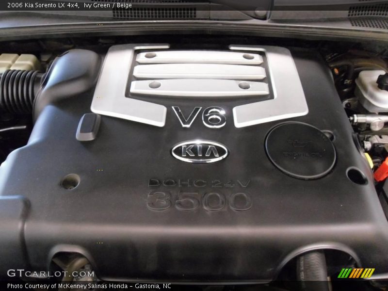 Ivy Green / Beige 2006 Kia Sorento LX 4x4