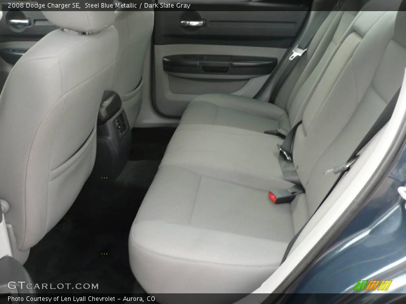 Steel Blue Metallic / Dark Slate Gray 2008 Dodge Charger SE