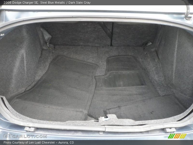 Steel Blue Metallic / Dark Slate Gray 2008 Dodge Charger SE