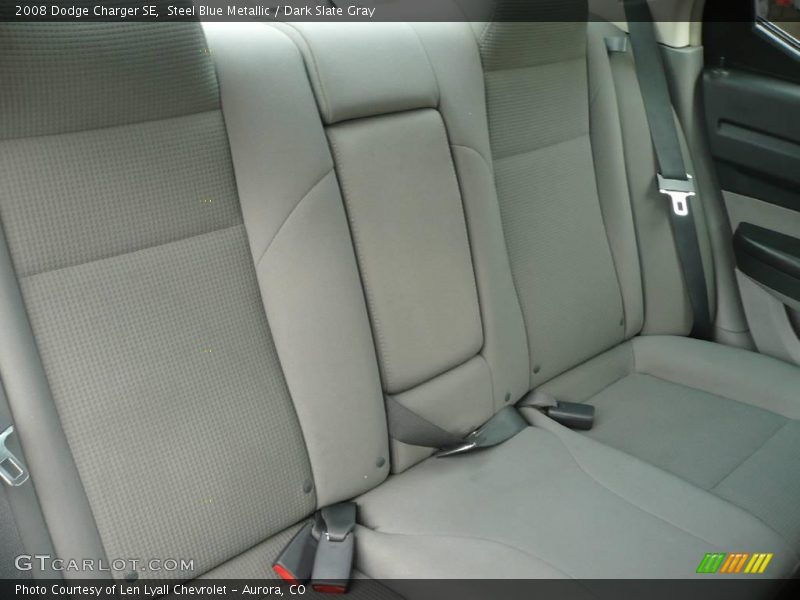 Steel Blue Metallic / Dark Slate Gray 2008 Dodge Charger SE