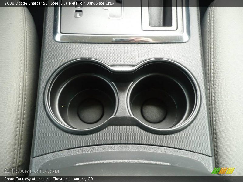 Steel Blue Metallic / Dark Slate Gray 2008 Dodge Charger SE