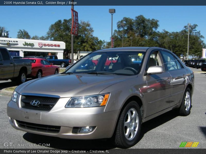 Golden Beige / Beige 2006 Hyundai Sonata GLS