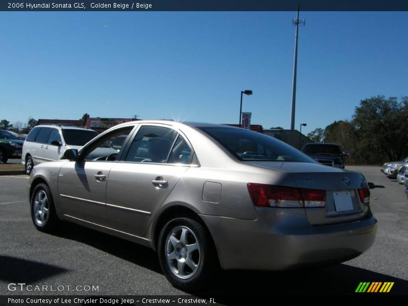 Golden Beige / Beige 2006 Hyundai Sonata GLS