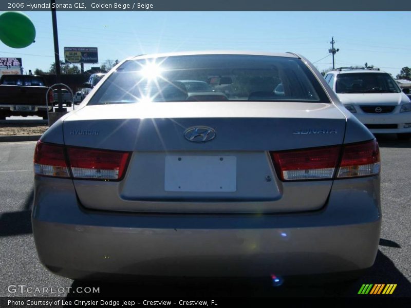 Golden Beige / Beige 2006 Hyundai Sonata GLS