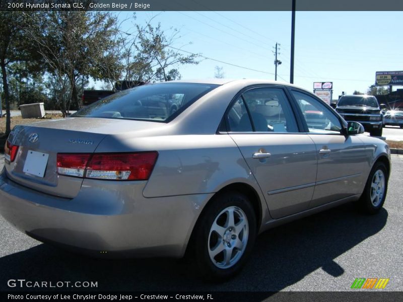 Golden Beige / Beige 2006 Hyundai Sonata GLS