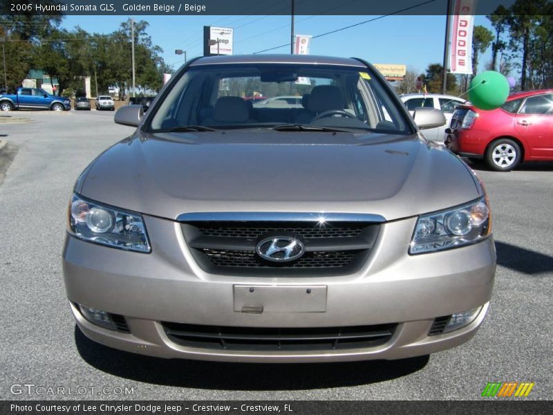Golden Beige / Beige 2006 Hyundai Sonata GLS