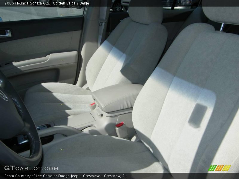 Golden Beige / Beige 2006 Hyundai Sonata GLS