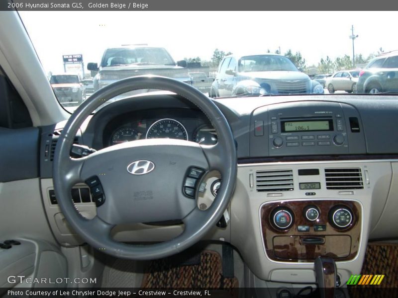 Golden Beige / Beige 2006 Hyundai Sonata GLS