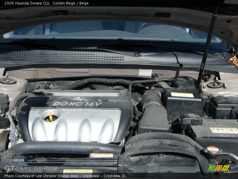 Golden Beige / Beige 2006 Hyundai Sonata GLS