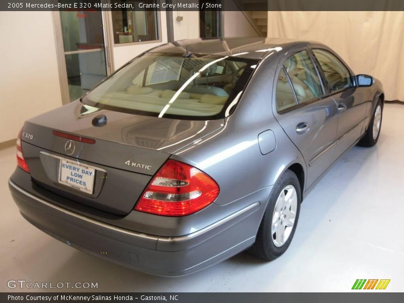 Granite Grey Metallic / Stone 2005 Mercedes-Benz E 320 4Matic Sedan