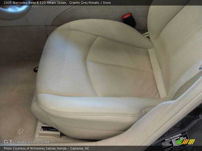 Granite Grey Metallic / Stone 2005 Mercedes-Benz E 320 4Matic Sedan
