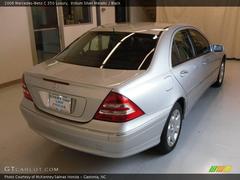 Iridium Silver Metallic / Black 2006 Mercedes-Benz C 350 Luxury