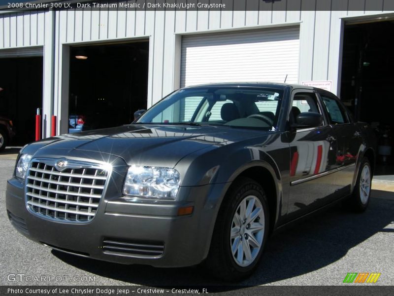 Dark Titanium Metallic / Dark Khaki/Light Graystone 2008 Chrysler 300 LX