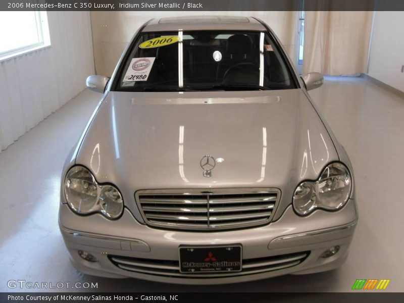 Iridium Silver Metallic / Black 2006 Mercedes-Benz C 350 Luxury