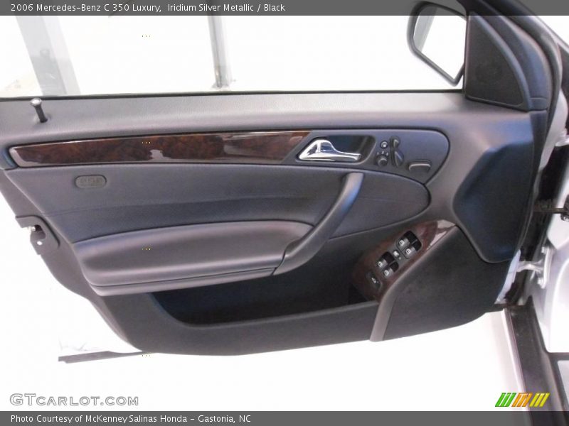Iridium Silver Metallic / Black 2006 Mercedes-Benz C 350 Luxury