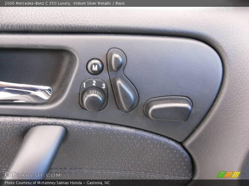 Iridium Silver Metallic / Black 2006 Mercedes-Benz C 350 Luxury