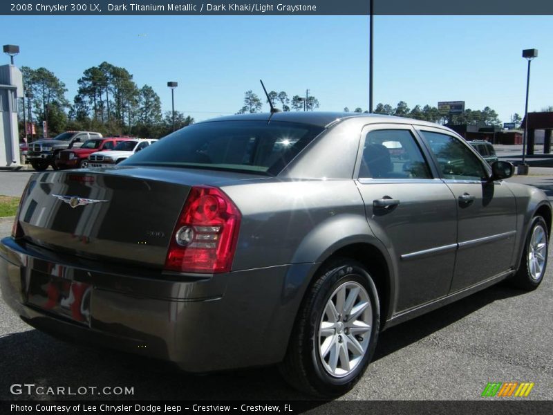 Dark Titanium Metallic / Dark Khaki/Light Graystone 2008 Chrysler 300 LX