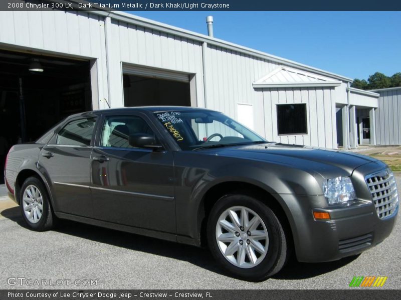 Dark Titanium Metallic / Dark Khaki/Light Graystone 2008 Chrysler 300 LX
