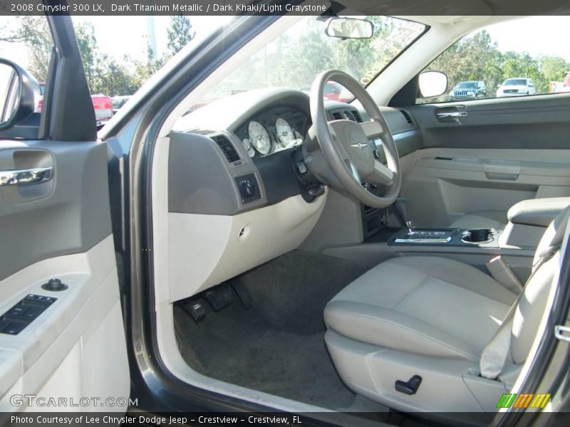 Dark Titanium Metallic / Dark Khaki/Light Graystone 2008 Chrysler 300 LX