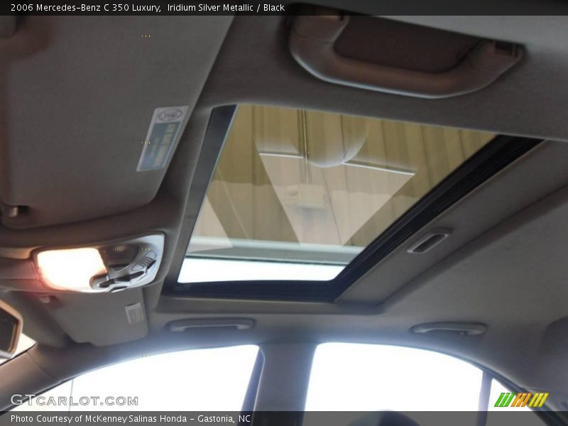 Iridium Silver Metallic / Black 2006 Mercedes-Benz C 350 Luxury