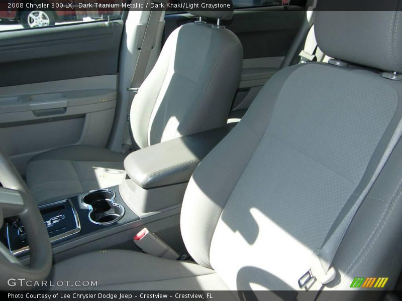 Dark Titanium Metallic / Dark Khaki/Light Graystone 2008 Chrysler 300 LX