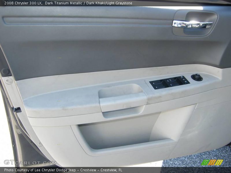 Dark Titanium Metallic / Dark Khaki/Light Graystone 2008 Chrysler 300 LX