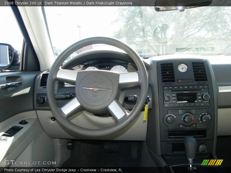 Dark Titanium Metallic / Dark Khaki/Light Graystone 2008 Chrysler 300 LX