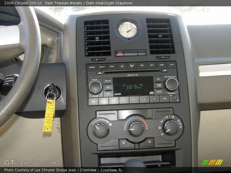 Dark Titanium Metallic / Dark Khaki/Light Graystone 2008 Chrysler 300 LX