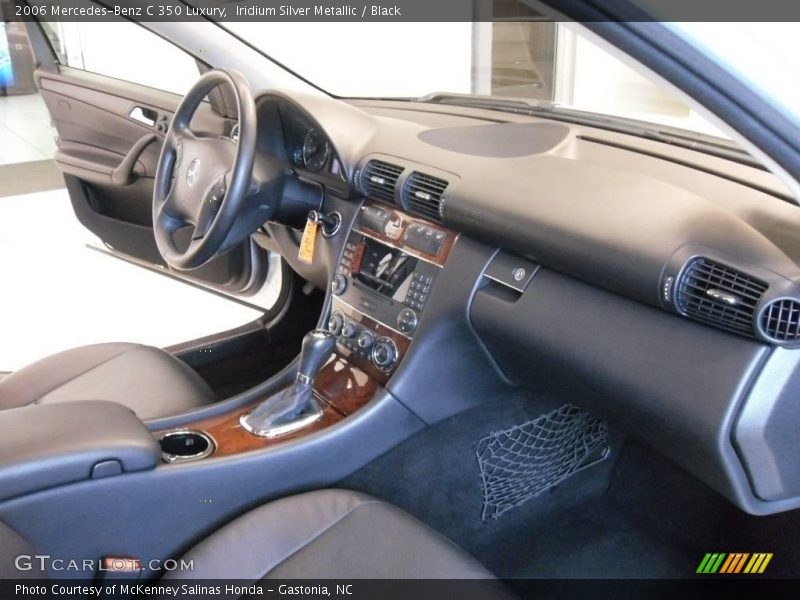 Iridium Silver Metallic / Black 2006 Mercedes-Benz C 350 Luxury