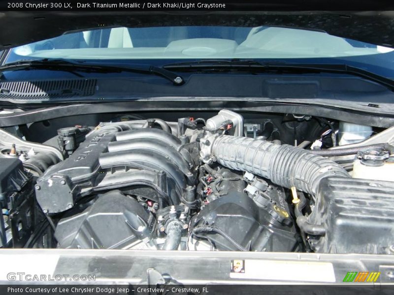 Dark Titanium Metallic / Dark Khaki/Light Graystone 2008 Chrysler 300 LX