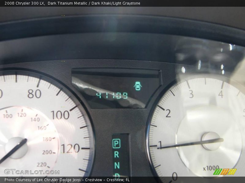 Dark Titanium Metallic / Dark Khaki/Light Graystone 2008 Chrysler 300 LX