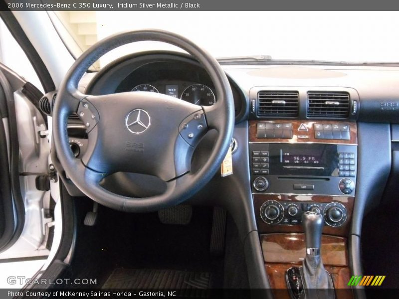 Iridium Silver Metallic / Black 2006 Mercedes-Benz C 350 Luxury