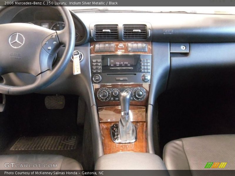 Iridium Silver Metallic / Black 2006 Mercedes-Benz C 350 Luxury