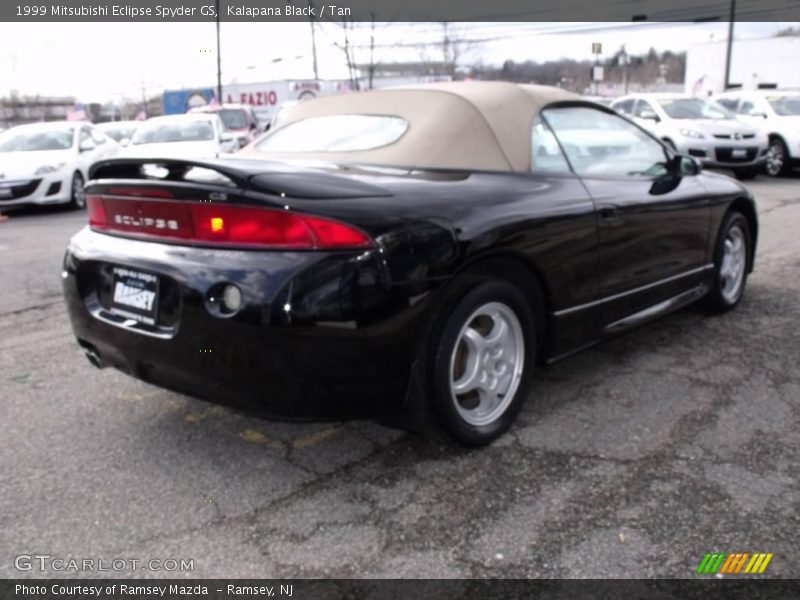 Kalapana Black / Tan 1999 Mitsubishi Eclipse Spyder GS