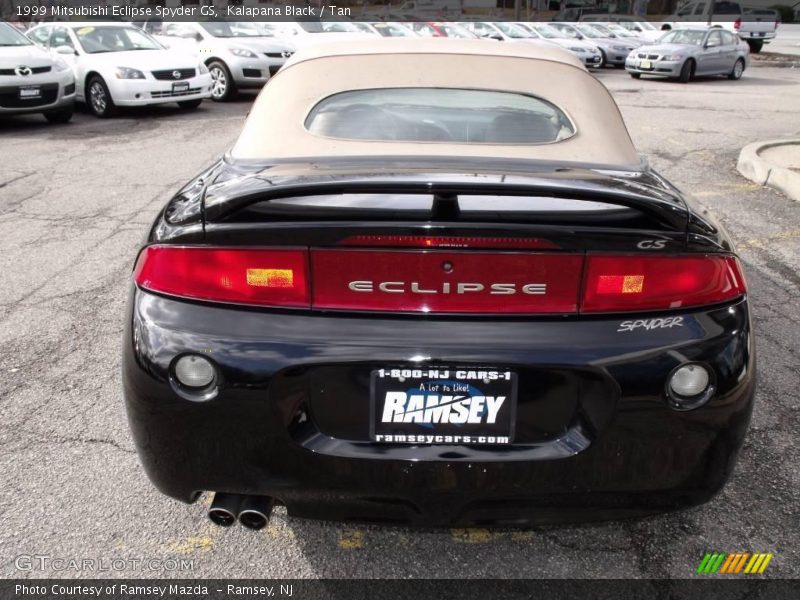 Kalapana Black / Tan 1999 Mitsubishi Eclipse Spyder GS