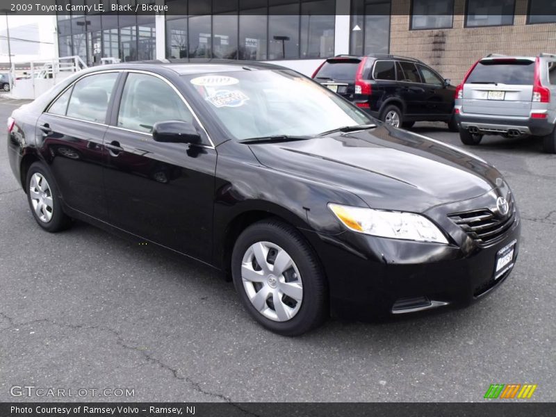 Black / Bisque 2009 Toyota Camry LE