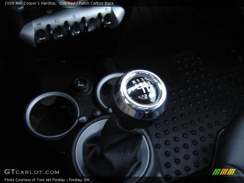 Chili Red / Punch Carbon Black 2008 Mini Cooper S Hardtop