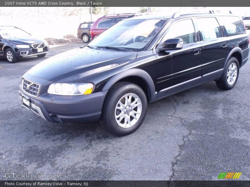 Black / Taupe 2007 Volvo XC70 AWD Cross Country