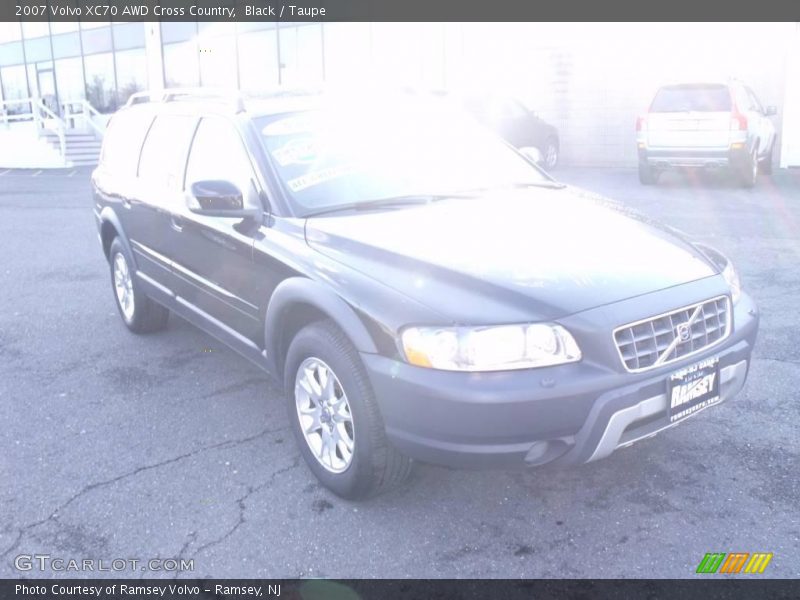 Black / Taupe 2007 Volvo XC70 AWD Cross Country