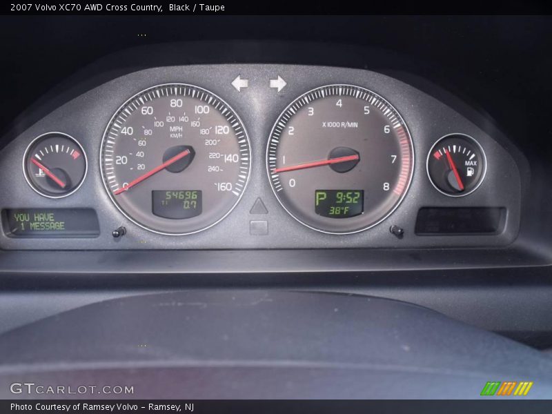 Black / Taupe 2007 Volvo XC70 AWD Cross Country
