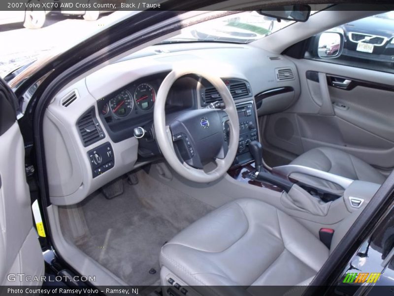 Black / Taupe 2007 Volvo XC70 AWD Cross Country