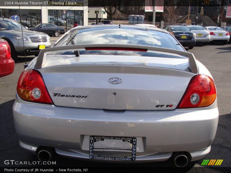 Sterling / Black 2004 Hyundai Tiburon GT