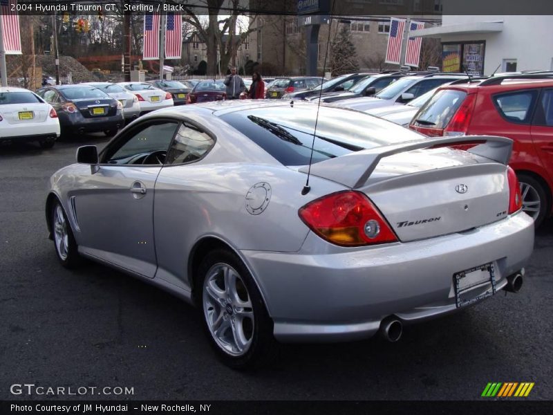 Sterling / Black 2004 Hyundai Tiburon GT