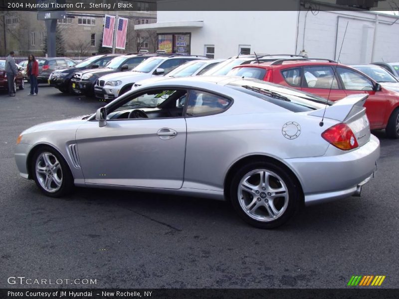 Sterling / Black 2004 Hyundai Tiburon GT