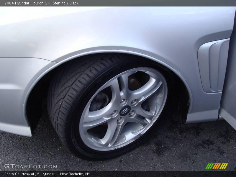 Sterling / Black 2004 Hyundai Tiburon GT