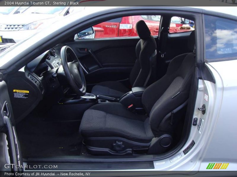 Sterling / Black 2004 Hyundai Tiburon GT