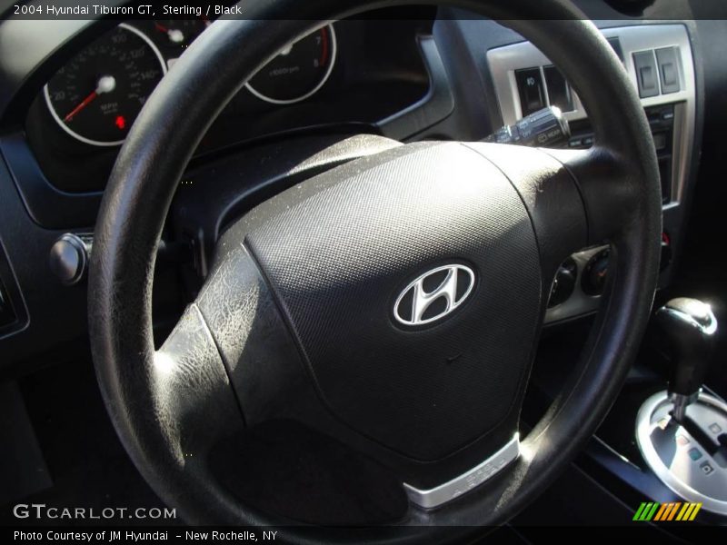 Sterling / Black 2004 Hyundai Tiburon GT