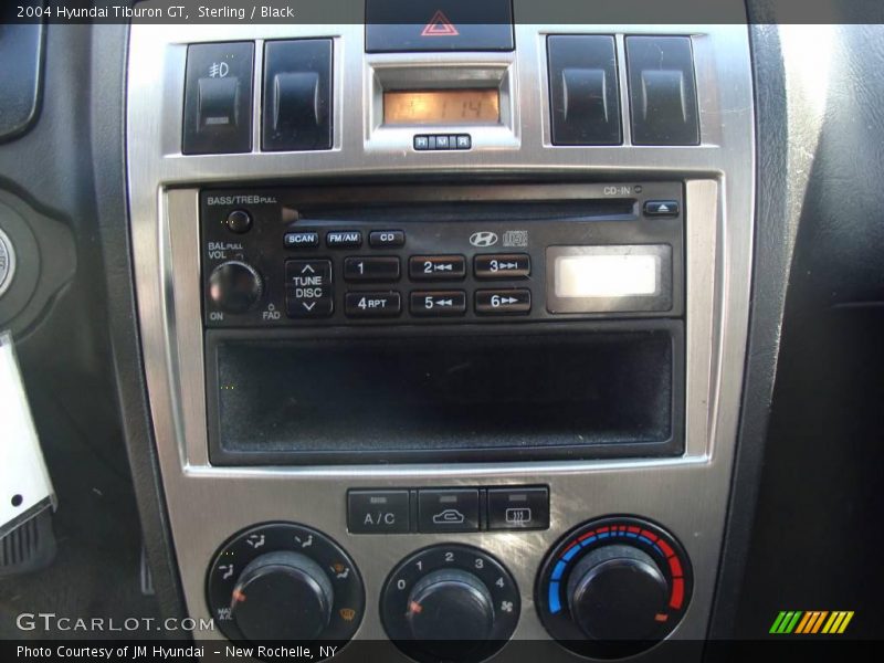 Sterling / Black 2004 Hyundai Tiburon GT