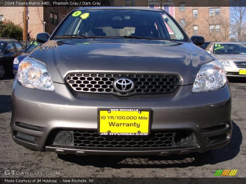 Phantom Gray / Dark Gray 2004 Toyota Matrix AWD
