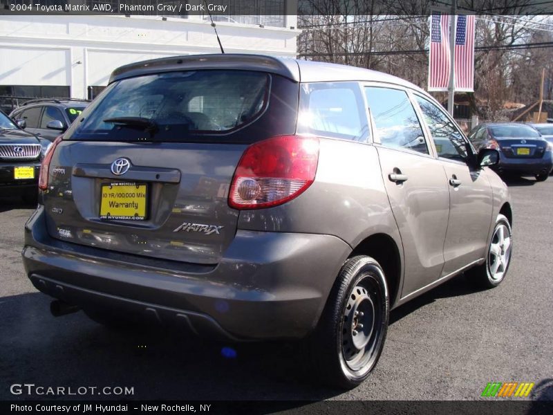 Phantom Gray / Dark Gray 2004 Toyota Matrix AWD